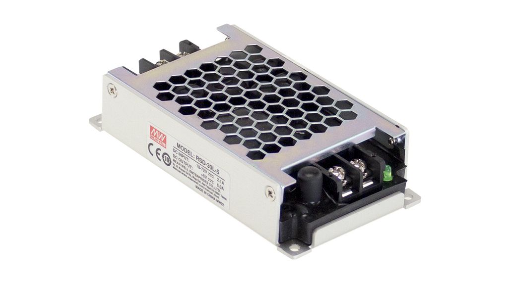 DC/DC-Wandler, Eisenbahn, 30W, 5V, 6A